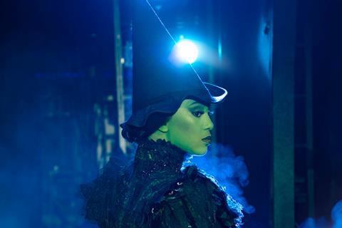 Alexia Khadime has returned to the role of Elphaba in London's musical Wicked.
